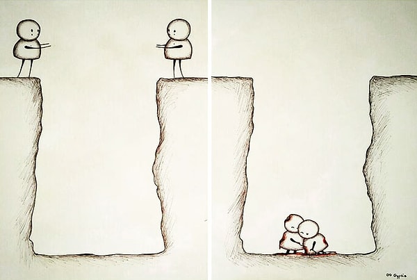 9. Порой отношения - это очень больно