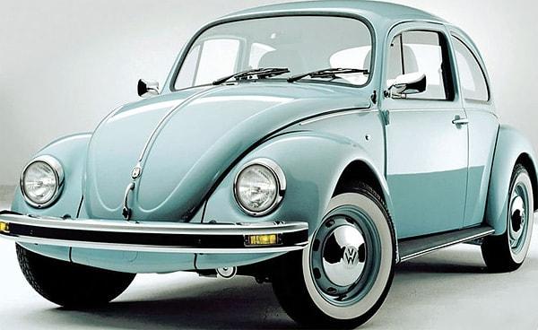10. VW Beetle (Nam-ı diğer Vosvos) - Bekar idealist entelektüel arabası
