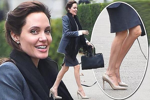 Aynı zamanda Angelina Jolie'nin neredeyse anoreksiya derecesine yaklaşan kilo kaybı ünlü oyuncunun görünenden farklı olarak aslında mutsuz bir dönem geçirdiğini gösteriyordu.