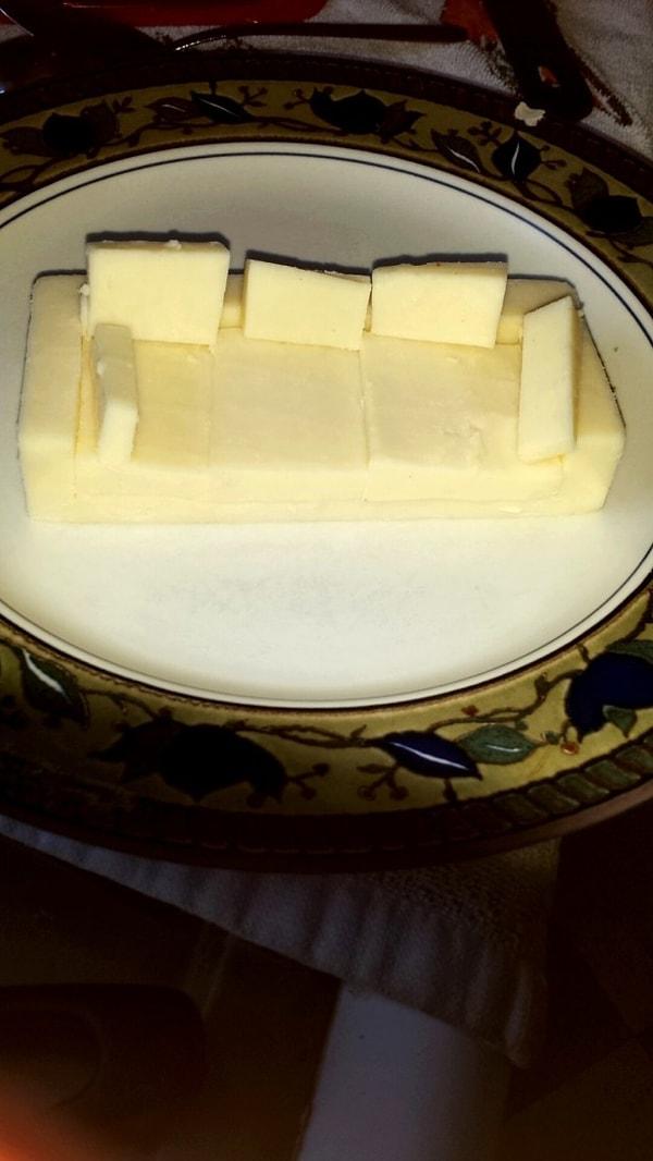 6. Peynir böyle sunulur: Kanepe!