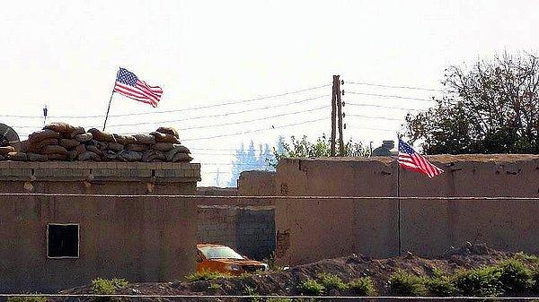 'ABD Tel Abyad'a bayrağını Türkiye'ye karşı dikti'