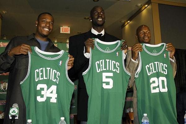 2007 - Ryan Gomes, Gerald Green, Al Jefferson, Theo Ratliff, Sebastian Telfair ve birkaç 1. tur draft hakkı karşılığı Boston Celtics'e takaslandı.