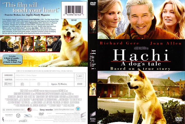 4. Hachi: A Dog's Tale (2009)