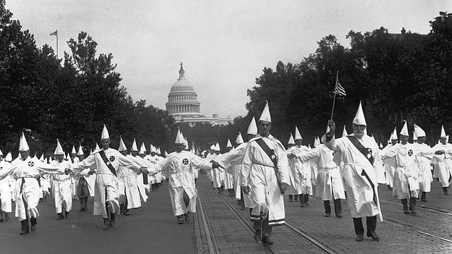 13. Klan membership exceeded 4 million people nationwide.