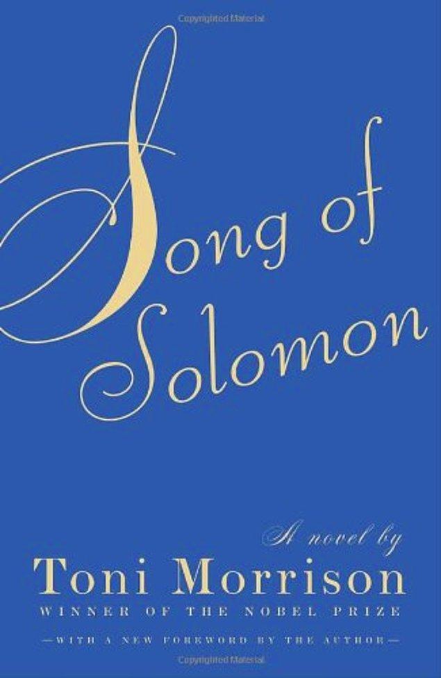 19. Barack Obama - Song of Solomon (Toni Morrison)