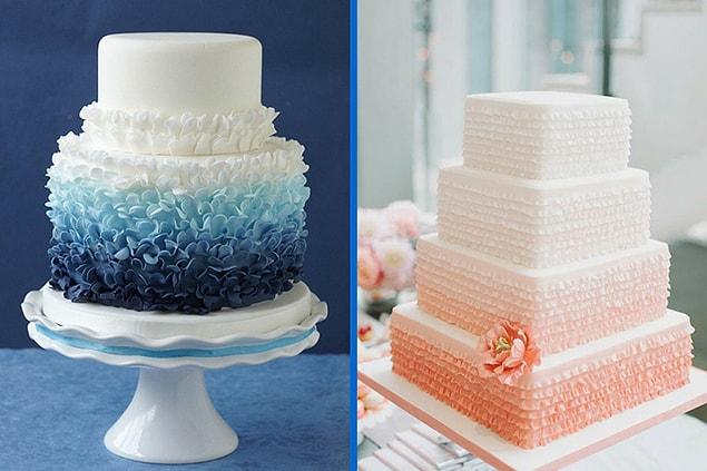 Or maybe such wedding cakes: