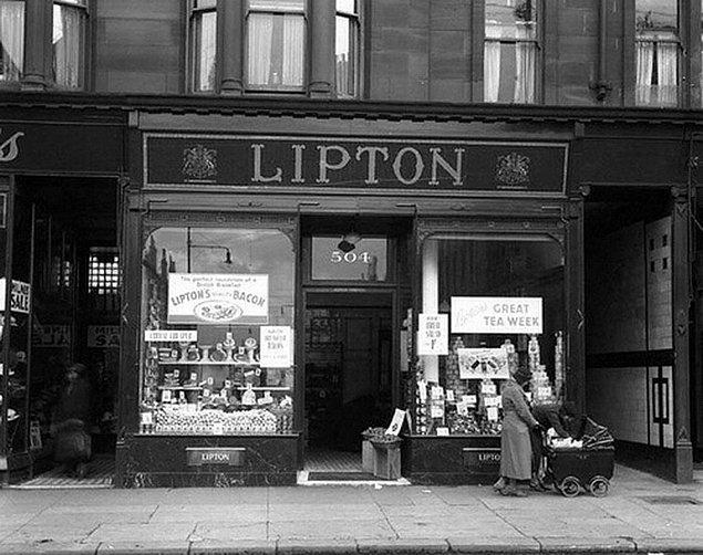 20. Lipton bir market olarak işe başlayanlardan.