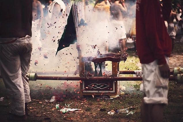 4. This festival roots back to China.