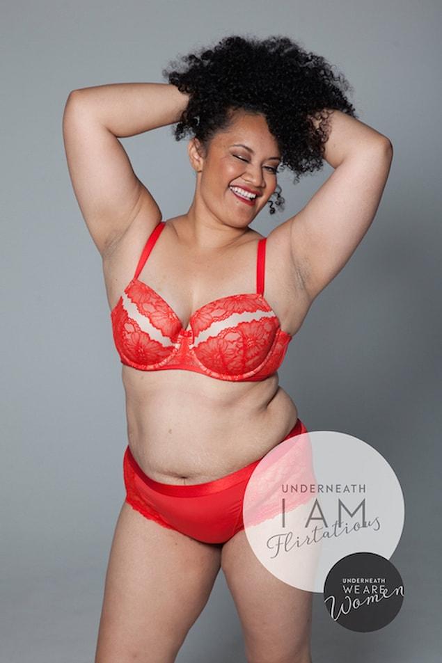 The project 'Underneath We Are Women' aims to truly showcase the diversity of women's bodies.
