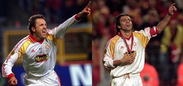 7. Gheorghe Popescu & Bülent Korkmaz (Galatasaray)