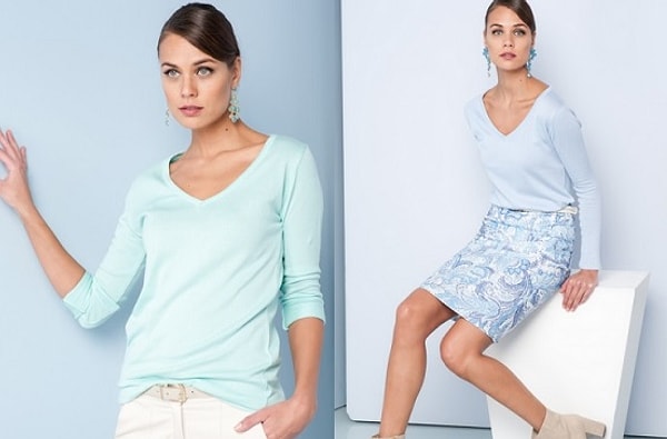 7. Изысканно подчеркивающее ключицы декольте