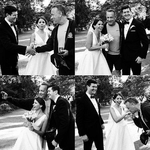 Yeni evli Elizabeth ve Ryan, 24 Eylül'de Central Park'ta düğün fotoğraflarını çektiriyorlardı.