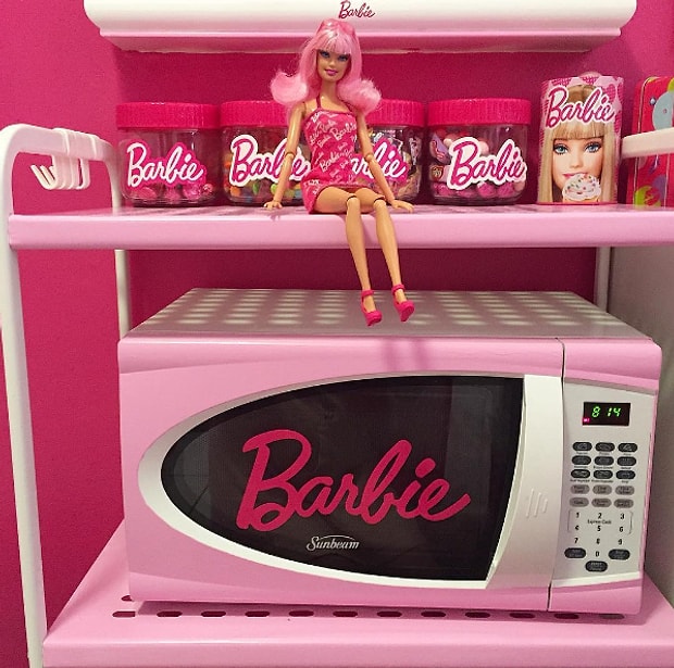 microwave barbie