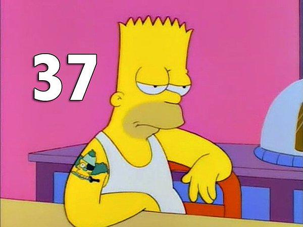10. 1989 yılında yayına giren "Simpsons"da 10 yaşında olan Bart Simpson (normal şartlarda) şimdi 37 yaşında olurdu.