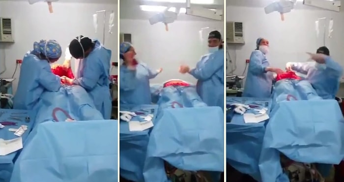 Ameliyat Sırasında Yüksek Sesle Çalan Müziğe Kendini Kaptırıp Dans Eden Doktor