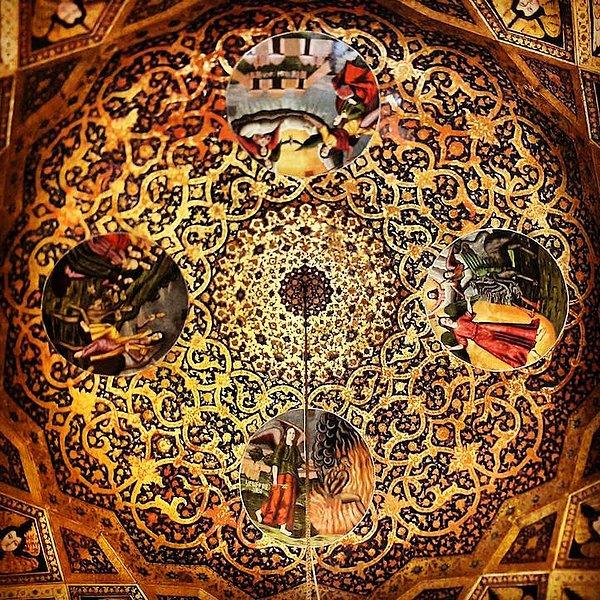 18. Şiraz'daki Shahe-Cheragh Camisi'nde Bir Fotoğraf Daha