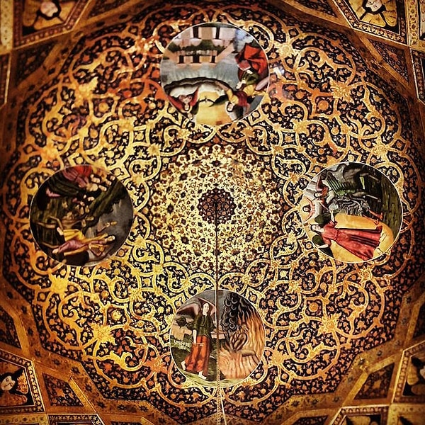 18. Şiraz'daki Shahe-Cheragh Camisi'nde Bir Fotoğraf Daha