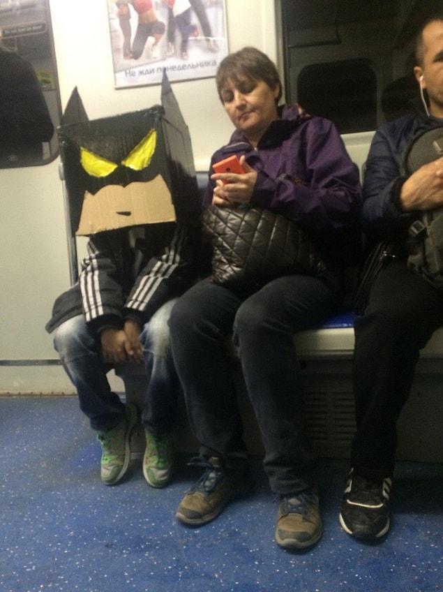 8. A normal day on the Russian subway...