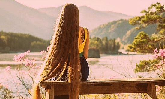 Русская Рапунцель продолжает покорять Instagram