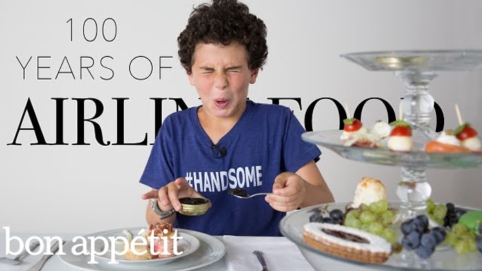 Hava Yolu Firmalarının 100 Yıllık Değişen Yemeklerini Çocuklar Test Ediyor!