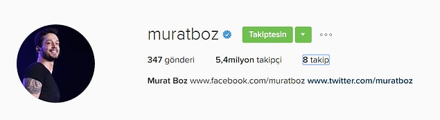 İlişki ilerledikçe ilk günkü heyecan kalmadı tabi... Murat Boz başkalarını da takibe almaya başladı.