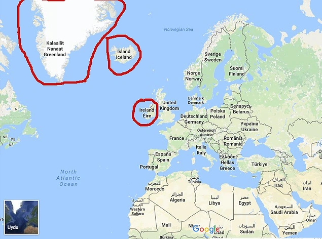 Grönland - gezegendeki en büyük ada Grönland - gezegendeki en büyük ada