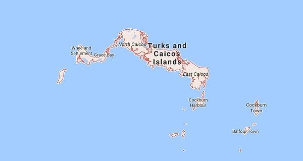 2. Turks ve Caicos Adaları