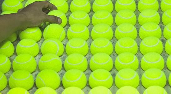 Hypnotic Video Showing How Tennis Balls Are Made