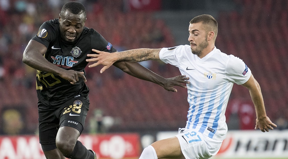 Osmanlıspor Avrupa'da İlk Kez Yenildi: 2-1