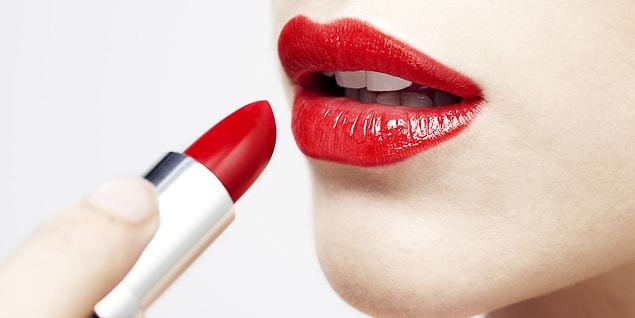 Red lipstick can also boost your level of attractiveness!