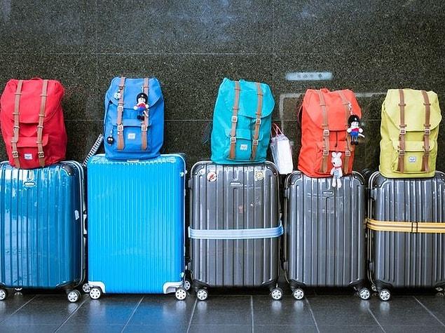 5. You have a short vacation plan with your friends for the weekend. How big is your luggage?