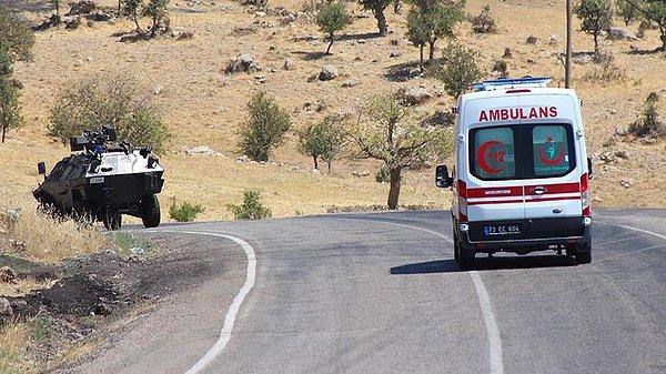 Patlamanın ardından olay yerine ambulanslar sevk edildi