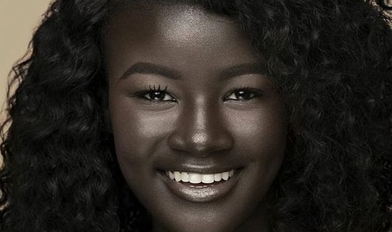 Самая тёмнокожая в мире модель Худия Диоп