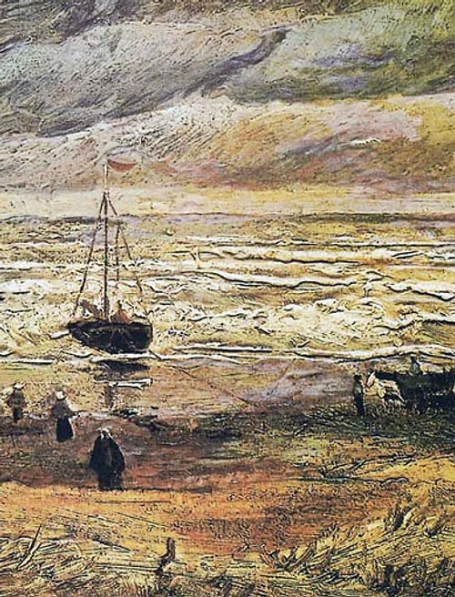 Deniz manzarası resminin Van Gogh’un Lahey’de geçirdiği dönemden kalan tek resmi olduğu da vurgulandı.