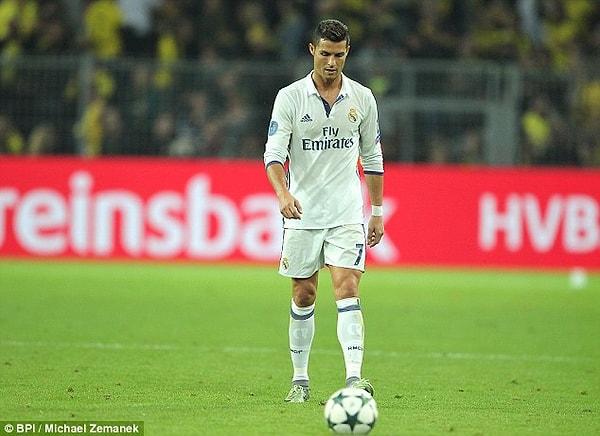 Ronaldo, kaza sırasında Borussia Dortmund'la yapacakları Şampiyonlar Ligi maçı için Almanya'daydı.