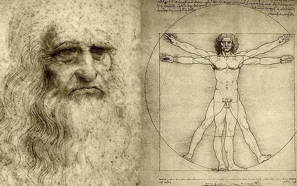 2. Leonardo da Vinci aynı anda bir eliyle yazı yazarken diğer eliyle resim yapma yeteneğine sahipti.