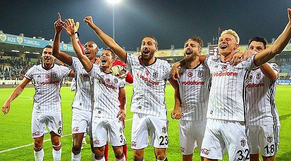 Bu sonuçla Beşiktaş puanını 14'e yükseltirken, Çaykur Rizespor ise 4 puanda kaldı.