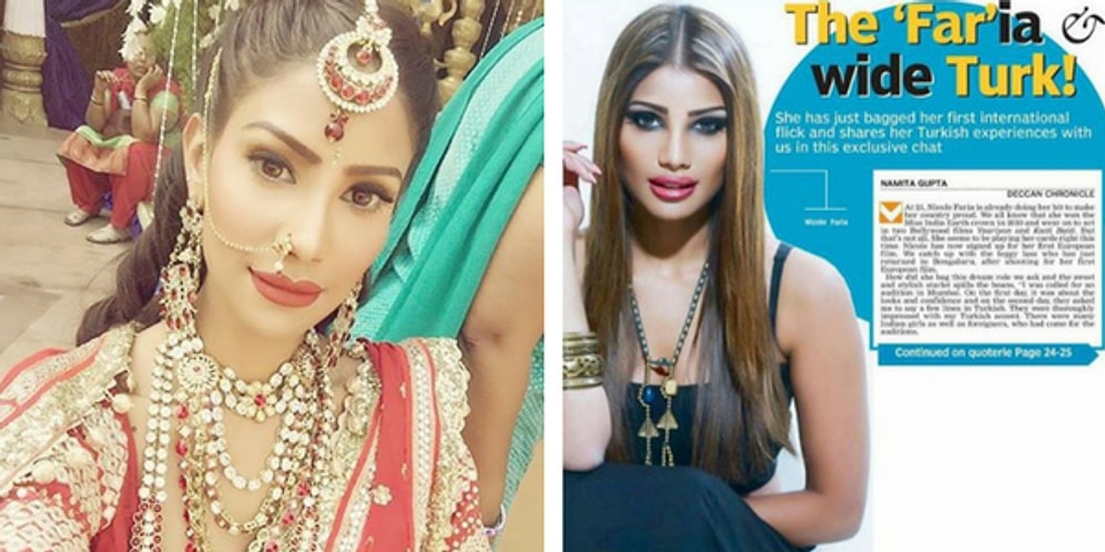 Bollywood'tan Türkiye'ye Oyuncu ve Gelin Adayı Olarak Transfer Olan Güzel: Nicole Faria