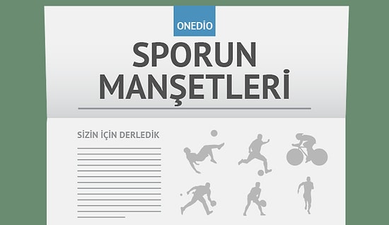 Sporun Manşetleri | 3 Ekim 2016