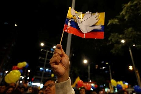 Kolombiyalılar Tarihi Barış Anlaşmasına 'Hayır' Dedi