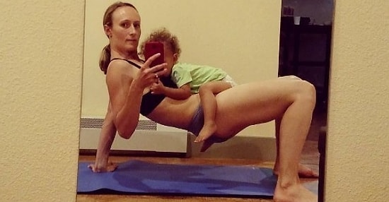 Bu 19 Maddeden Sonra Egzersizlerinizde Size Ağırlıklarınız Değil Çocuklarınız Eşlik Edecek