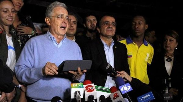 7. Eski devlet başkanı Uribe anlaşmada 'düzeltmelere' gidilmesini istiyor