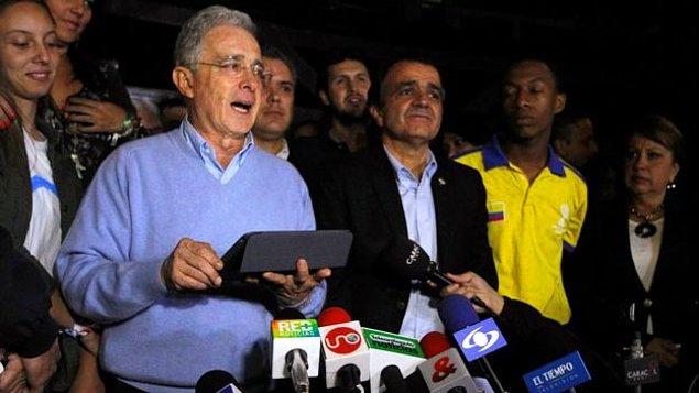 7. Eski devlet başkanı Uribe anlaşmada 'düzeltmelere' gidilmesini istiyor