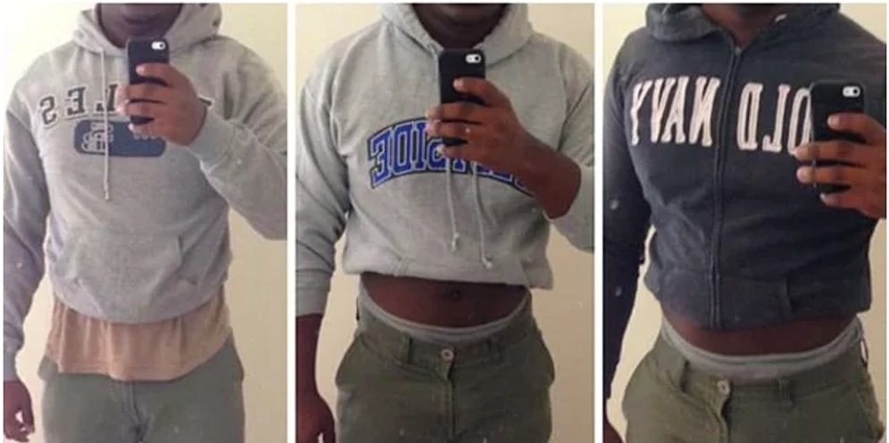 Парни тоже любят поносить что-нибудь из гардероба своих вторых половинок