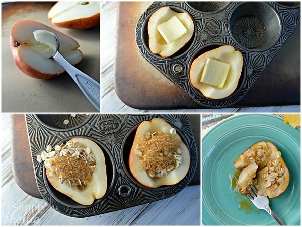 10. Печеные груши с карамелью