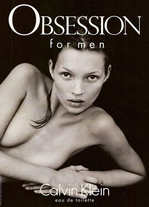 3. Seksi model, Obsession serisini hem kadınlar hem de erkekler için tanıttı.
