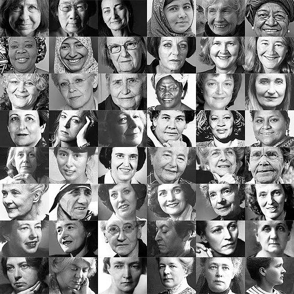 22. 2015 yılı itibariyle Nobel kazanan 870 kişiden 48 tanesi kadındır.