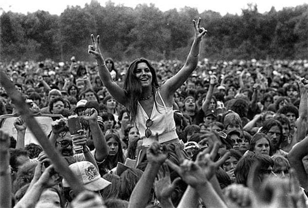 7. Woodstock 1969 konseri