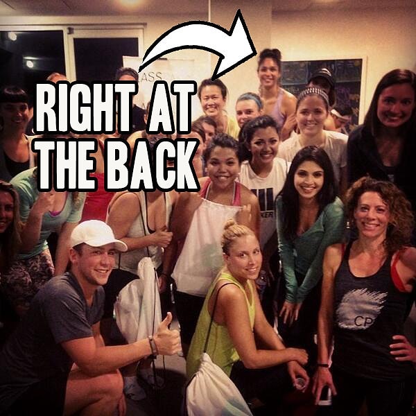 1. Вы всегда знаете, где вы на групповом фото