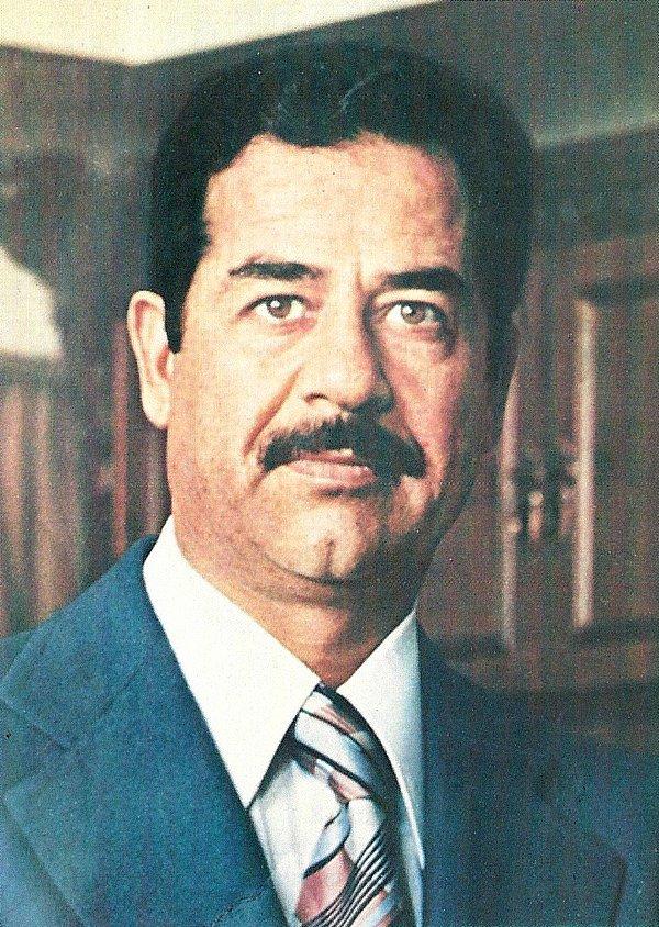 7. Saddam Hüseyin - Irak Cumhurbaşkanı 1979/2003